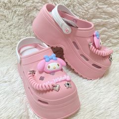 マイメロ クロックス サンダル ドンキ限定 サンリオ Mサイズ - メルカリ