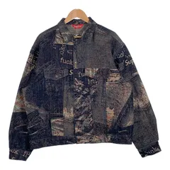 2024年最新】Supreme Archive Denim Jacquard Trucker Jacketの人気