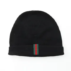グッチ GUCCI ニットキャップ シェリーライン ウール ニットキャップ ニットキャップ ユニセックス Used Aのサムネイル