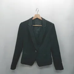 ◇ Θ UNTITLED アンタイトル 長袖 ジャケット サイズ2 ブラック レディース E  【1410290039786】