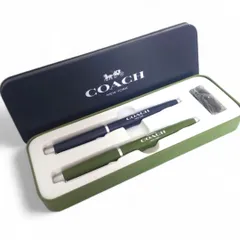 coach メモ帳　ペンケースセット 楽天市場】ペンケース アウトレット レザー（ブランドコーチ）の通販