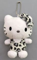 ハローキティ ヒョウ柄 豹柄 マスコット ぬいぐるみ キティ 2001