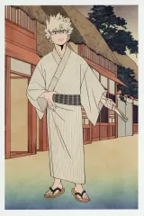 【中古】ポストカード 爆豪勝己 ポストカード 「劇場版 僕のヒーローアカデミア THE MOVIE ユアネクスト 公開記念フェア in アニメイト」 対象商品購入特典