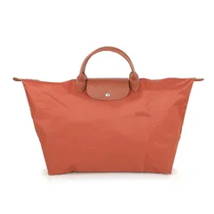 新品 ロンシャン LONGCHAMP ハンドバッグ ル プリアージュ グリーン トラベルバッグ Sサイズ チェストナット