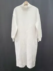 ◇ ⊇ green label relaxing ダンボール ドルマンスリーブ 長袖 膝下丈 ワンピース 表記なし オフホワイト系 レディース E  【1508060009340】