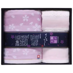 日本名産地タオル 今治×泉州さくらづくしタオルセット (TMS2508804)