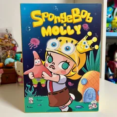 限定品popmart mollyスポンジボブ コラボモリーフィギュア置物