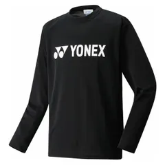 【新品・5営業日で発送】YONEX ヨネックス ヨネックス　ユニ　ロングスリーブＴシャツ　品番：１６１５８　カラー：ブラック（００７）　サイズ：Ｌ