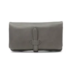 クレドラン 長財布 CLEDRAN 財布 二つ折り ADORE WALLET L アドレ 小銭入れあり レディース 本革 S-6219 グレー(83-2151)のサムネイル