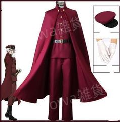 新品 文豪ストレイドッグス コスプレ衣装 文スト猟犬 隊服 福地