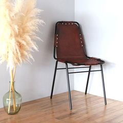 シャルロット・ペリアン レザーチェア ブラック/ブラウン 椅子 家具 インテリア おしゃれ インダストリアル リプロダクト