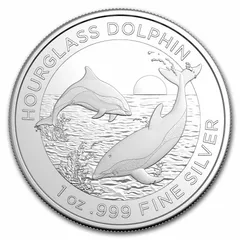 オーストラリア バンドウイルカ-ドルフィン銀貨