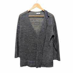 Plantation プランテーション リネン カーディガン グレー PL73KO133 サイズ M