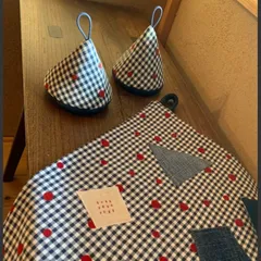台湾 ルクルーゼ カトラリー ポケット付 ランチョンマット 4種セット LE CREUSET - レア【新品未使用】ルクルーゼ 台湾限定