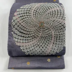 【未使用に近い美品】正絹小紋フルセット　袷　縮緬　鈴乃屋謹製　新品未使用袋帯 未使用に近い美品】正絹小紋フルセット 袷 縮緬 鈴乃屋謹製 新品