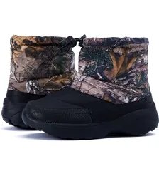 【新品】MORENDL ウインターブーツ 迷彩柄 防寒ブーツ キッズ 18cm スノーブーツ 撥水加工