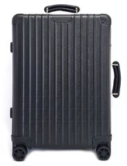 G372◆未使用【リモワ フェンディ RIMOWA FENDI コラボ】4輪 キャリーバッグ アルミニウム 972.90 クラシックキャビンS◆FFロゴ総柄 ズッカ 33L マットブラック