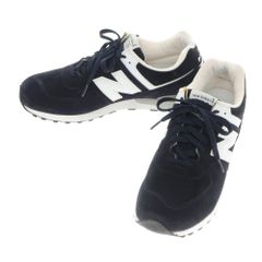 【中古】ニューバランス NEW BALANCE 英国製 M576DNW スエード スニーカー ネイビーxホワイト【サイズ44】【メンズ】