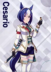 【中古】クリアファイル シーザリオ オリジナルA4クリアファイル 「ウマ娘 プリティーダービー×ローソン」 対象お菓子購入特典