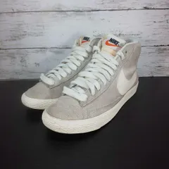 NIKE W BLAZER MID SUEDE SNEAKER ブレーザー ミッド スエード ベージュ 22.5cm 518171-010 L07731