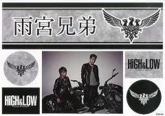 【中古】シール・ステッカー(男性) 24.雨宮兄弟 ステッカー 「HiGH＆LOW当りくじ」 ローソン・HMV限定