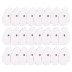 EMS 低周波マッサージ器 低周波治療器 低周波パルス 交換用パッド 電極パッド 24枚セット（２枚×12組）