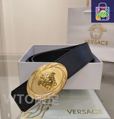 【今日特価】Versace ヴェルサーチ レザーベルト