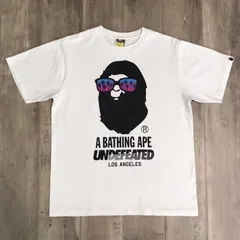 激レア❗️アベイシングエイプ×アンディフィーテッド コラボ 半袖Tシャツ M 白 2025年最新】undefeated a bathing apeの人気アイテム - メルカリ