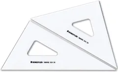 【人気商品】セット 製図 マルス 24cm 三角定規 964 ステッドラー 24