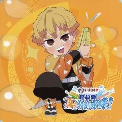 【中古】コースター 我妻善逸(デフォルメ) コースター(グループA) 「鬼滅の刃×東映太秦映画村 京ノ御仕事 肆 ～夏の特別水練～」 コラボメニュー注文特典