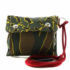 ポーター PORTER × マルニ MARNI 吉田かばん ZIP CARD CASE カードケース 小銭入れ コインケース ナイロン カーキ 茶 ブラウン /AN21のサムネイル