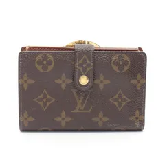 ルイ・ヴィトン LOUIS VUITTON 二つ折り財布 ポルトモネ ビエ ヴィエノワ モノグラム M61663 PVCコーティングキャンバス ポルトフォイユ・ヴィエノワ レディース Used B