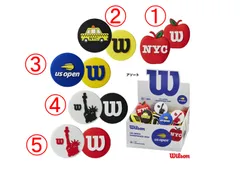 【1個】　WILSON　US OPEN DAMPENER USオープン ダンプナー 振動止め