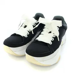 ナゴンスタンス nagonstans Platform Sneakers スニーカー シューズ 厚底 Vibramソール US8 25cm 黒 ブラック /TK