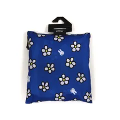 ミッフィー miffy 保温保冷エコバッグ　フラワーブルー バッグ ブルー Mサイズ