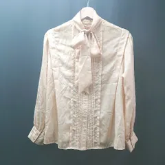 ◇ ◎ Lily Brown リリーブラウン ボタン 薄手 切り返し シンプル オシャレ 長袖 シャツ サイズONE ブラウン レディース E  【1308290053461】