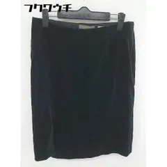 ◇ DES PRES デプレ ベロア サイドジップ 膝丈 スカート サイズ1 ブラック レディース  【中古】 【1107150011418】のサムネイル