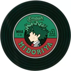 【中古】コースター 緑谷出久 レコードデザインラバーコースター 「一番くじ 僕のヒーローアカデミア 開催文化祭!!」 J賞