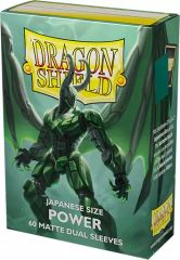 【新品】サプライ ドラゴンシールド カードスリーブ ジャパニーズサイズ Matte Dual Powerのサムネイル