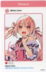 【中古】キャラカード 鹿乃まほろ SNS風クリアカード 「くじスクエア VTuberくじ」 B賞