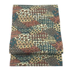 名古屋帯/紬地/染帯/未使用品/仕立上がり/11163