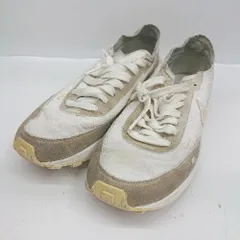 ◇ Θ NIKE ナイキ カジュアル スニーカーシューズ サイズ ホワイト ブラウン系 レディース E  【1506230023240】