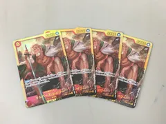 ワンピースカードゲーム シルバーズ・レイリー (AKIRA EGAWA) SEC 4枚まとめセット 美品 2505LBR028