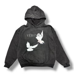 VERONICA DOVE HOODIE ダヴフーディー パーカー スウェット ヴェロニカ ブラック M 94373A5