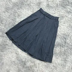 【良品】COLONY 2139  コロニートゥーワンスリーナイン  ひざ丈スカート  綿100%  (S)  カジュアル  ガーリー  レディース  青系  ブルー【送料無料】