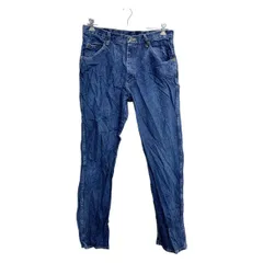 Wrangler デニムパンツ W36 ラングラー レギュラーフィット ビッグサイズ インディゴ コットン メキシコ製 古着卸 アメリカ仕入 2502-401