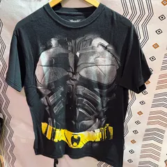 古着　Tシャツ　アニメ　ムービー　バッドマン　ブラック