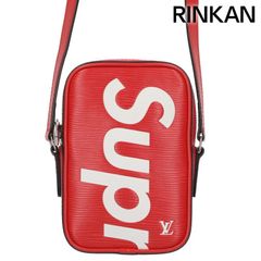 シュプリーム ルイヴィトン  LV Danube PPM エピレザーショルダーバッグ メンズ TPM