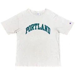 チャンピオン Champion ■【 Portland College Logo Print T-Shirt 】ポートランド カレッジ ロゴ プリント Tシャツ