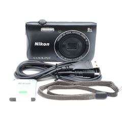 ≪極上品≫ CANON COOLPIX S3700 ボディ ブラック #20250530-1891